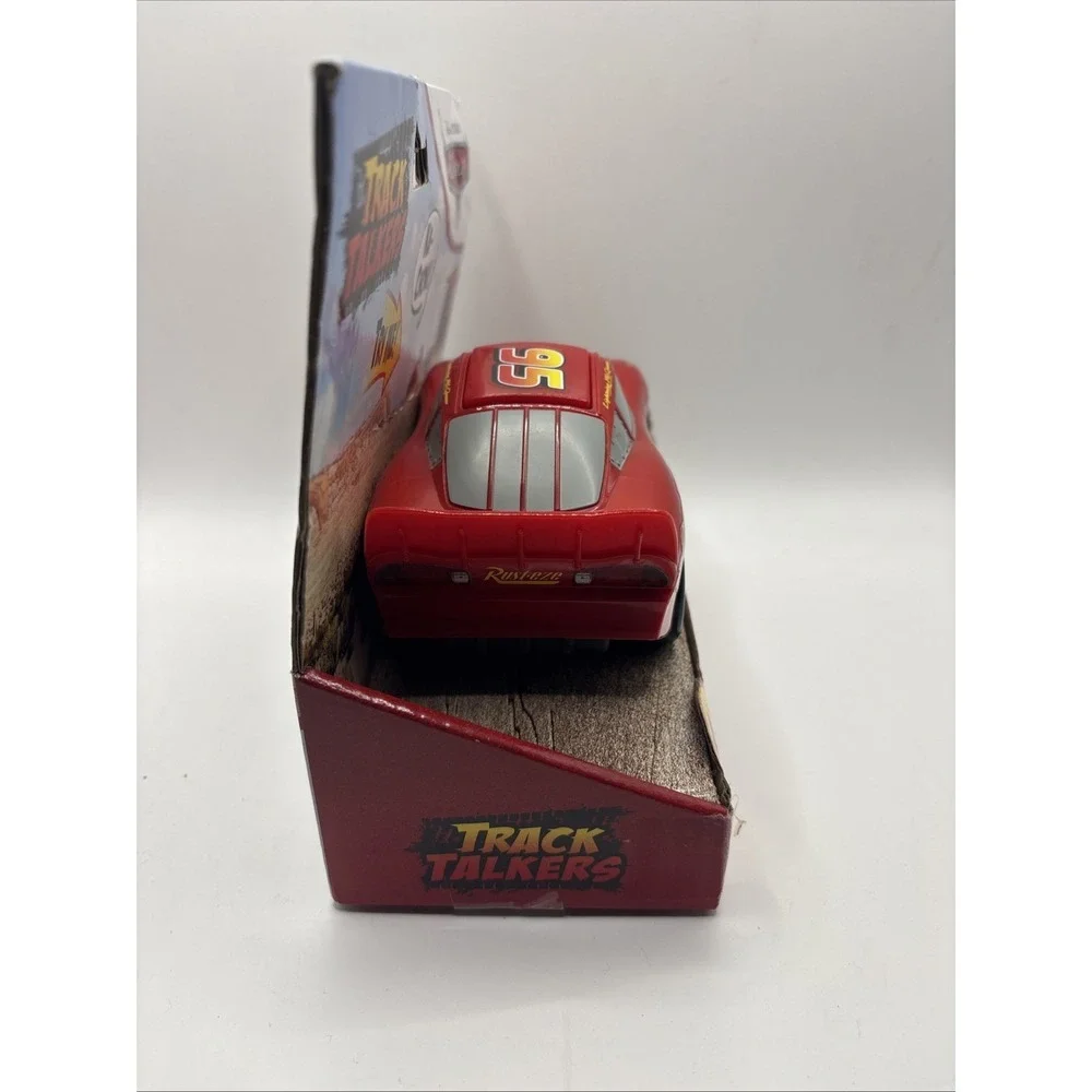 Disney Pixar Cars Track‎ Talkers Lightning McQueen Red Race Car Talking Toy New